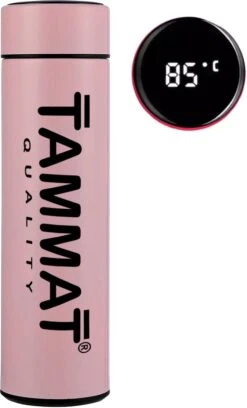 Slimme Thermosfles Met LCD Temperatuur Display - Curver Isolatiefles 0,5 Liter - Dubbelwandige Thermosfles - Thermosbeker - Isoleerfles - Thermoskan - Travel Mug - Bidon Drinkfles - Koffiebeker - Drinkflessen - RVS - Smart Thermos - Metaal -Ketelwinkel 726x1200