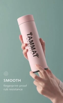 Slimme Thermosfles Met LCD Temperatuur Display - Curver Isolatiefles 500 ML - Rubber Coating - Dubbelwandige Thermosfles - Thermosbeker - Isoleerfles - Thermoskan - Travel Mug - Bidon Drinkfles - Koffiebeker - Drinkflessen - RVS - Smart Thermos -Ketelwinkel 741x1200