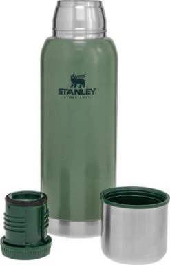 Stanley The Stainless Steel Vacuum Bottle 1,0L - Thermosfles - Hammertone Green -Ketelwinkel 772x1200 4