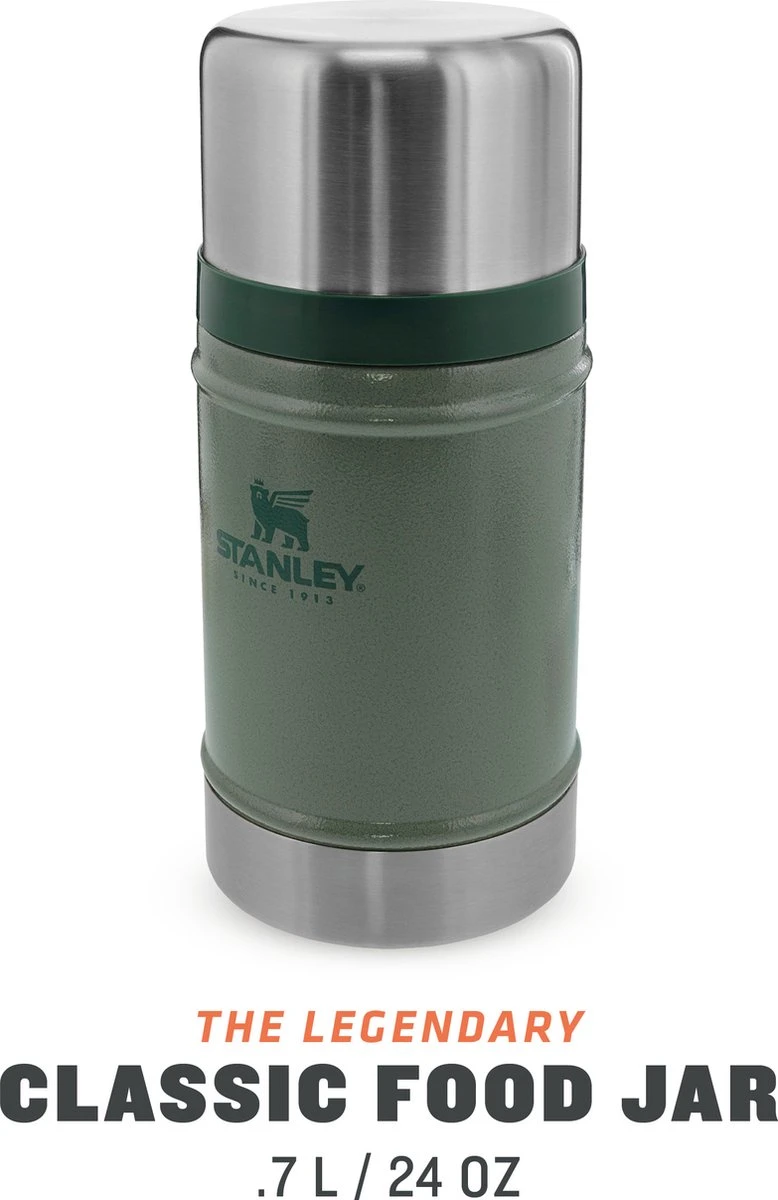 Stanley The Legendary Classic Food Jar 0,7L - Thermosfles - Hammertone Green 12 Stanley The Legendary Classic Food Jar 0,7L - Thermosfles - Hammertone Green - Afbeelding 12