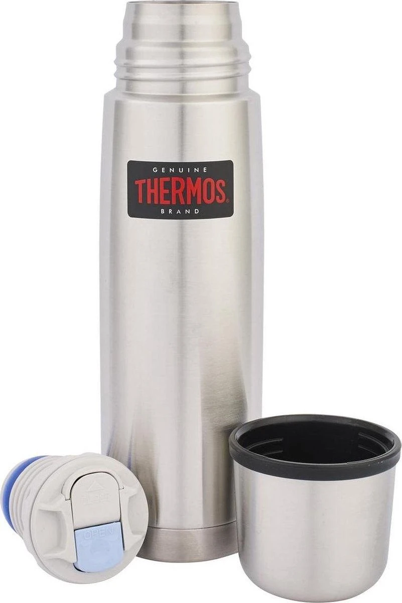 Thermos Isoleerfles - Thermax - 750 Ml - Zilver 2 Thermos Isoleerfles - Thermax - 750 Ml - Zilver - Afbeelding 2