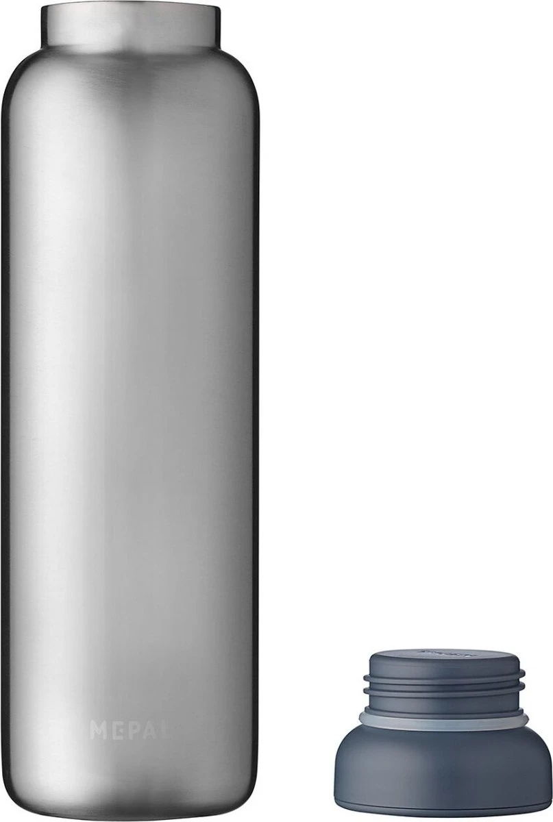 Mepal – Isoleerfles Ellipse 900 Ml – Houdt Je Drankje 12 Uur Warm En 24 Uur Koud – Natural Brushed – Geschikt Voor Bruiswater – Thermosfles – Lekdicht 2 Mepal – Isoleerfles Ellipse 900 Ml – Houdt Je Drankje 12 Uur Warm En 24 Uur Koud – Natural Brushed – Geschikt Voor Bruiswater – Thermosfles – Lekdicht - Afbeelding 2
