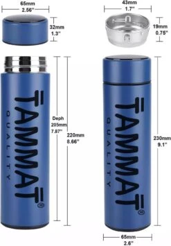 Slimme Thermosfles Met LCD Temperatuur Display - Curver Isolatiefles 0,5 Liter - Dubbelwandige Thermosfles - Thermosbeker - Isoleerfles - Thermoskan - Travel Mug - Bidon Drinkfles - Koffiebeker - Drinkflessen - RVS - Smart Thermos - Bidon - Metaal -Ketelwinkel 836x1200