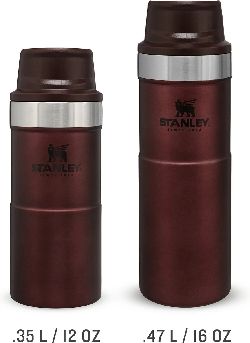 Stanley Trigger-Action Travel Mug 0.47L - Thermosfles - Wine 11 Stanley Trigger-Action Travel Mug 0.47L - Thermosfles - Wine - Afbeelding 11