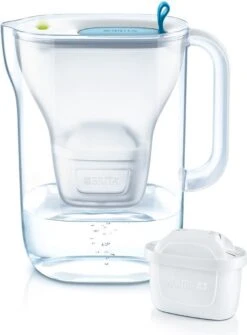 BRITA - Waterfilterkan Style Cool - Blauw - 2,4L + 3 MAXTRA+ Waterfilterpatronen -Ketelwinkel 884x1200