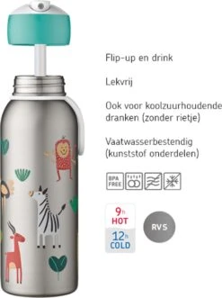 Mepal – Isoleerfles Flip-up Campus – Dino – Waterfles Met Rietje – Houdt Je Drankje Tot 9 Uur Warm En 12 Uur Koud – Drinkfles Voor Kinderen – Thermosfles 11 Mepal – Isoleerfles Flip-up Campus – Dino – Waterfles Met Rietje – Houdt Je Drankje Tot 9 Uur Warm En 12 Uur Koud – Drinkfles Voor Kinderen – Thermosfles -Ketelwinkel 896x1200
