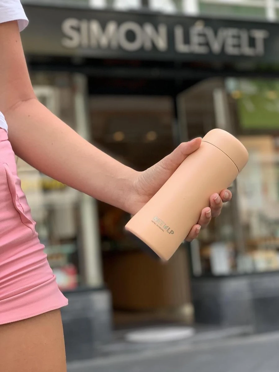 Retulp - Tumbler Thermosbeker – Champagne Pink – 300 Ml - Thermosfles - Roze 6 Retulp - Tumbler Thermosbeker – Champagne Pink – 300 Ml - Thermosfles - Roze - Afbeelding 6