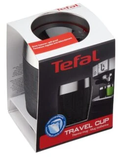 Tefal Travel Mug Thermobeker - 200 Ml - RVS/Zwart -Ketelwinkel 927x1200