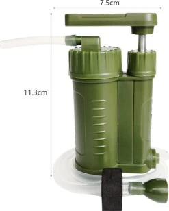 Luxe Water Filter Straw Incl. Waterzak - Complete Set - Waterfilter - Waterfles - Waterzuiveraar - Outdoor Life - Survival - BPA-vrij - Filtert 5000LL -Ketelwinkel 961x1200