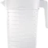 Forte Plastics - Schenkkan Met Deksel - Kunststof - Wit - 1 Liter