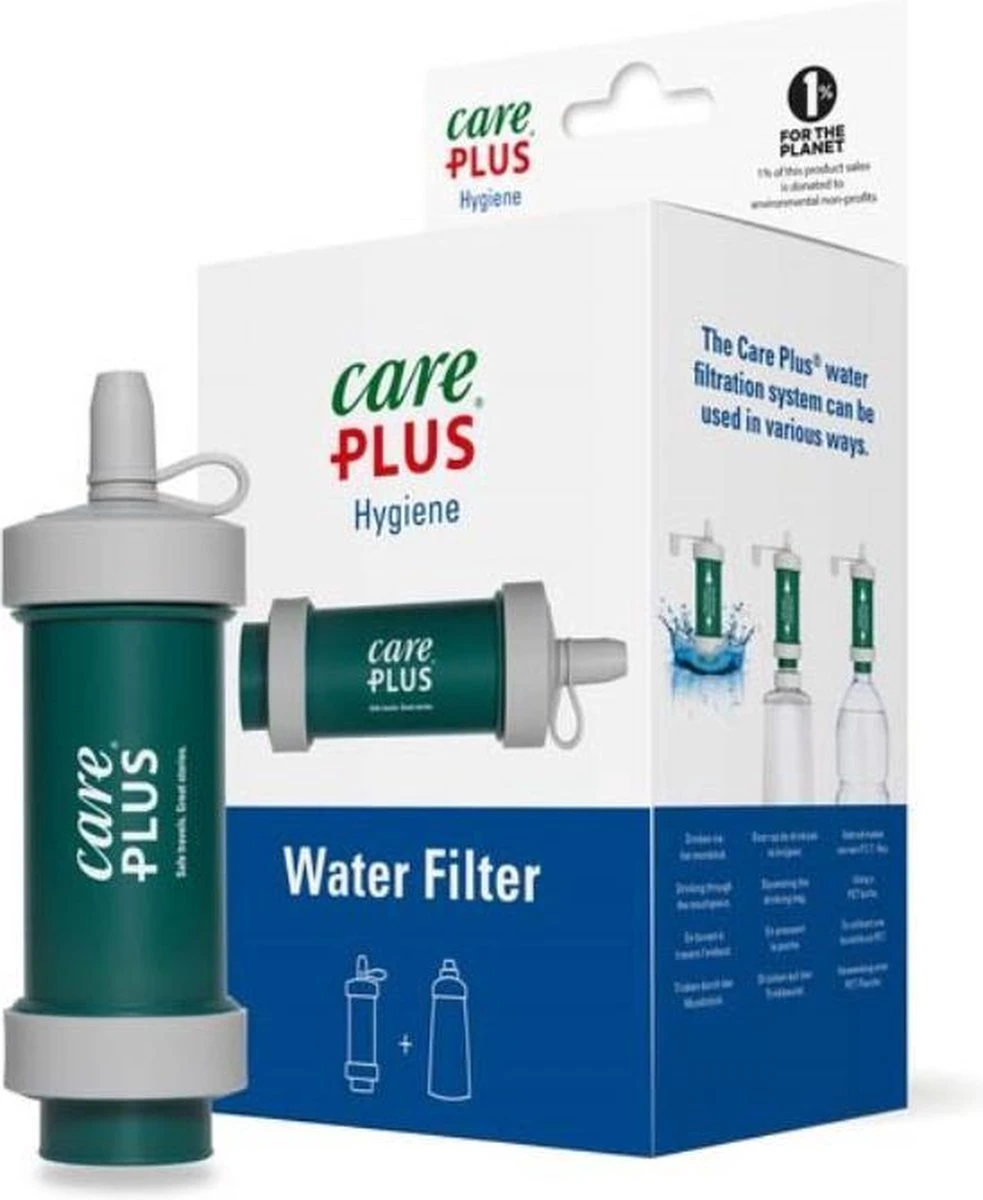 Care Plus Waterfilter Met Pouch - Drinkzak 1 Care Plus Waterfilter Met Pouch - Drinkzak
